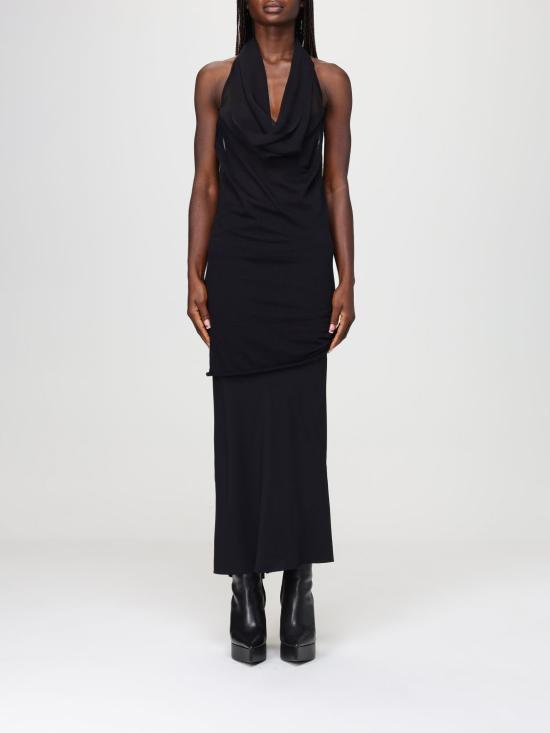 26SS 릭 오웬스 롱 원피스 RP01F6105UCS 09 Black