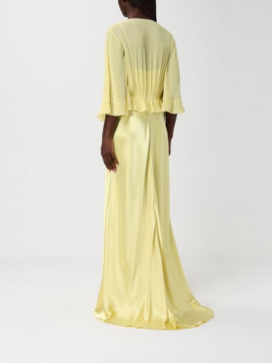 26SS 알베르타 페레티 롱 원피스 04061627 0024 Yellow - ALBERTA FERRETTI