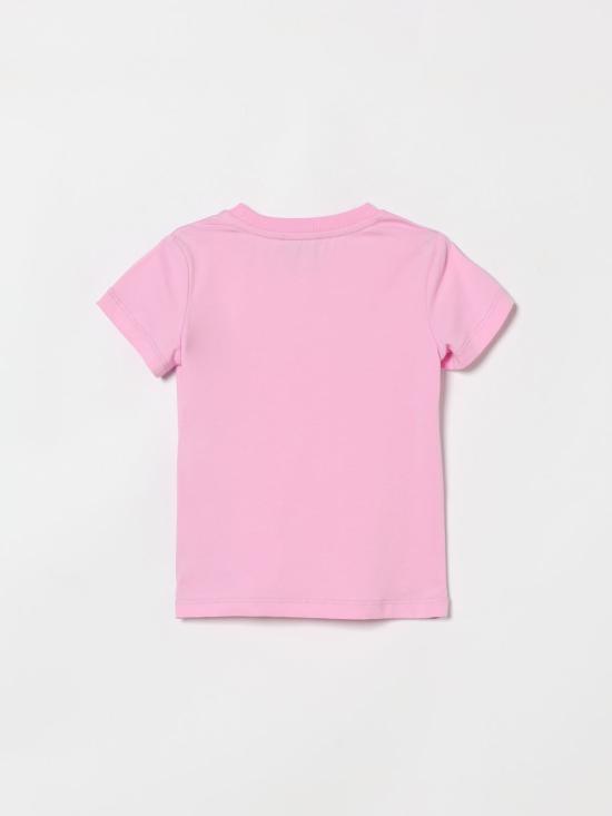 26SS [키즈] 모스키노 티셔츠 HHM06KLBA10 51473 Pink - MOSCHINO