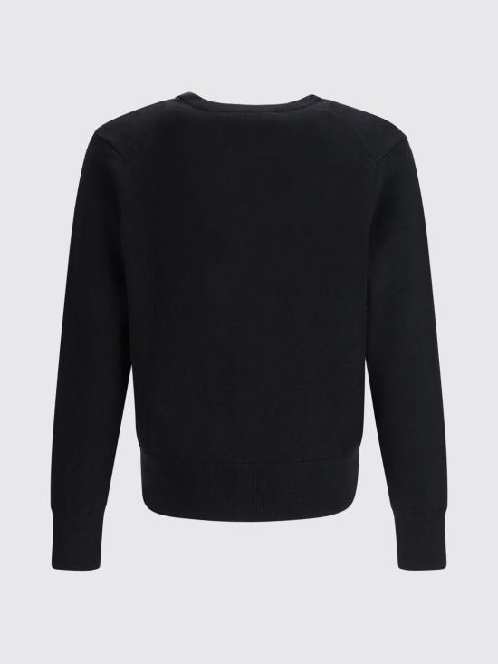 26SS 아미 ADC 울 V넥 가디건 HKC361001 009 Black - AMI