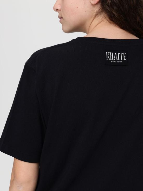 26SS 케이트 반팔 티셔츠 2196138 200 Black - KHAITE