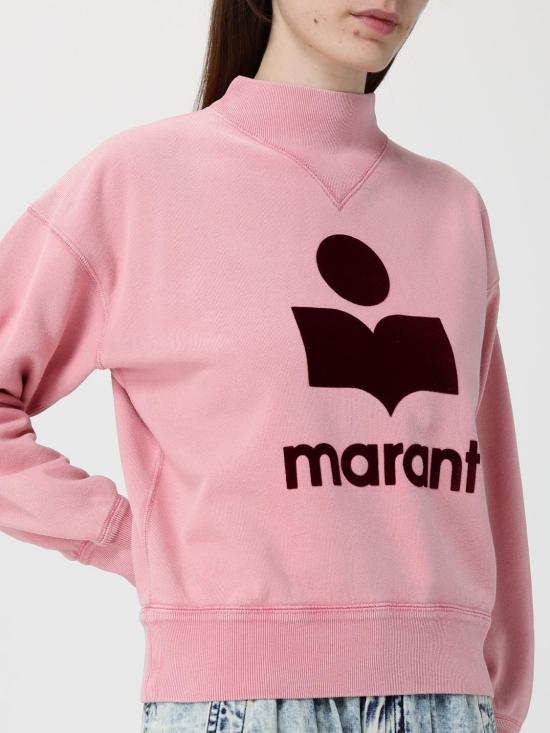 26SS 이자벨마랑에뚜왈 스웨터 SW0003FAD1M04E BGBY Pink - ISABEL MARANT ETOILE