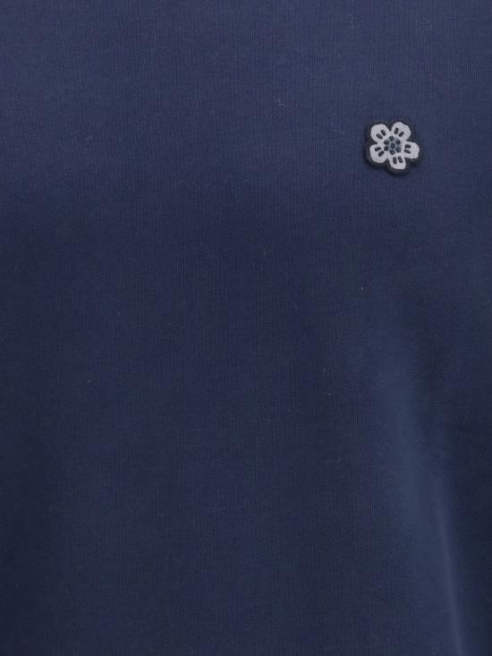 26SS 겐조 긴팔 티셔츠 FG55SW2034MJ 76 Navy - KENZO