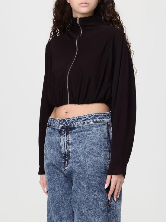 26SS 알라이아 자켓 AA9V1238J077C 994 Brown - ALAIA