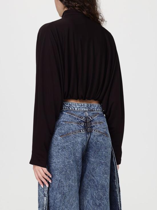 26SS 알라이아 자켓 AA9V1238J077C 994 Brown - ALAIA