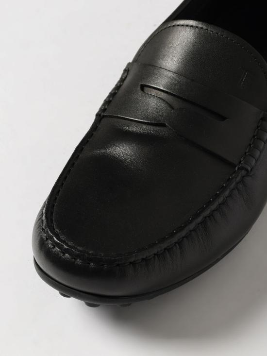 26SS 토즈 시티 고미노 스웨이드 드라이빙 슈즈 XXM76L0JM30D90 B999 Black - TODS