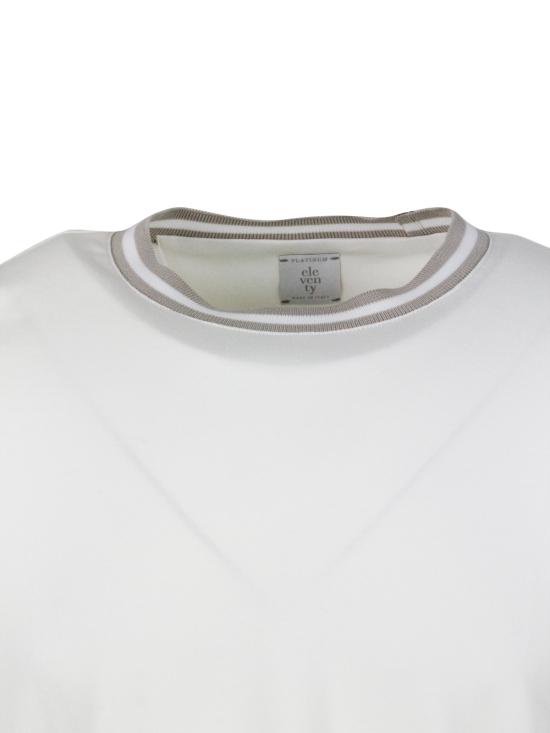 26SS 일레븐티 반팔 티셔츠 M75TSHM13TES0M291 010301 White - ELEVENTY