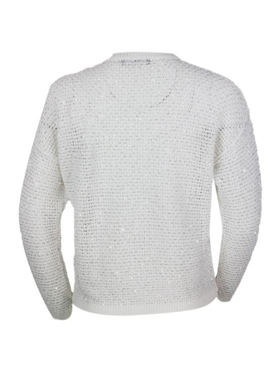 26SS 파비아나 필리피 스웨터 MAD276F534M120 VR1 White - FABIANA FILIPPI