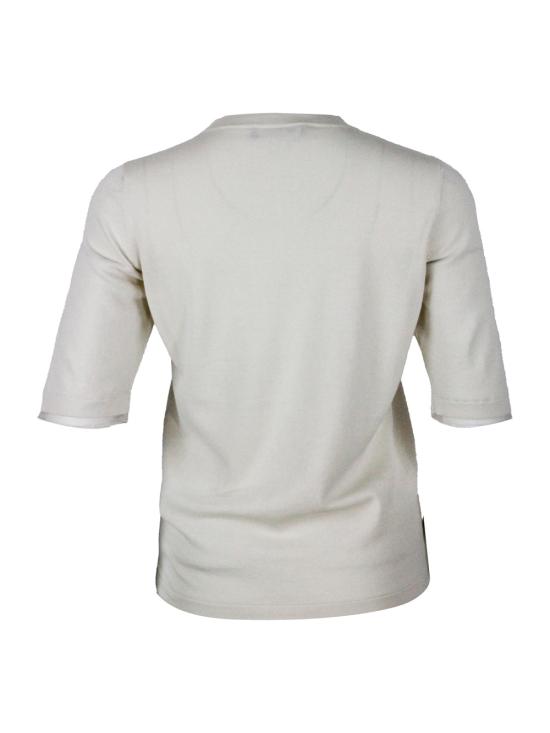 26SS 파비아나 필리피 스웨터 MAD276F042M219 0145 Burro - FABIANA FILIPPI