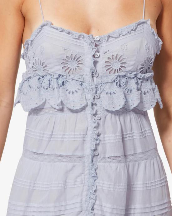 26SS 이자벨마랑 미디 원피스 RO0951FAD1J05E 30LU Light blue - ISABEL MARANT