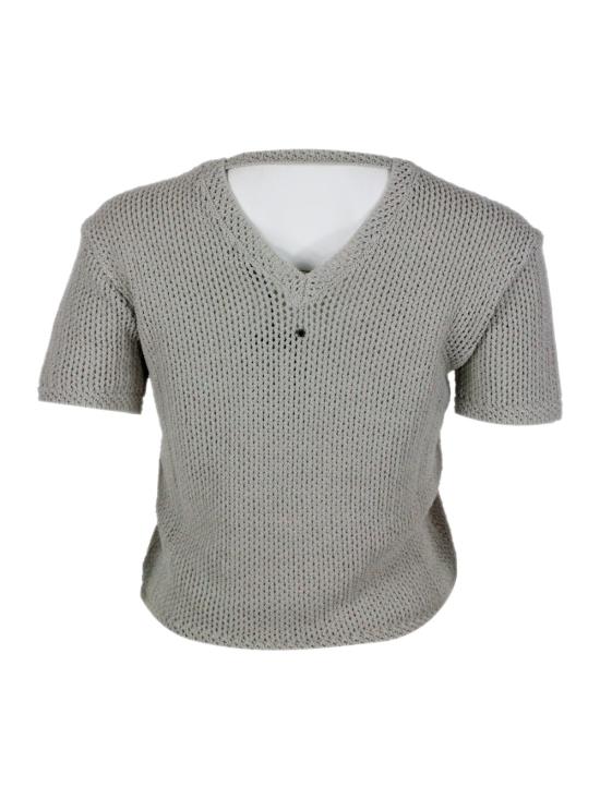 26SS 알마니 스웨터 XW001895AF21577 O7002 Mastice - ARMANI