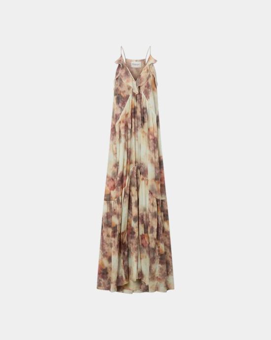 26SS 이자벨마랑 미디 원피스 RO1062FAD1J13E 90BE Beige