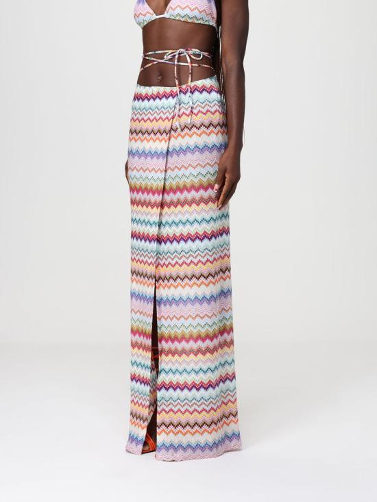 26SS 미소니 롱 스커트 MC26SH02BR014F SM9WV Fa01 - MISSONI