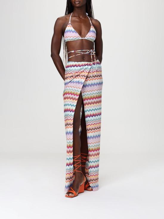 26SS 미소니 롱 스커트 MC26SH02BR014F SM9WV Fa01 - MISSONI