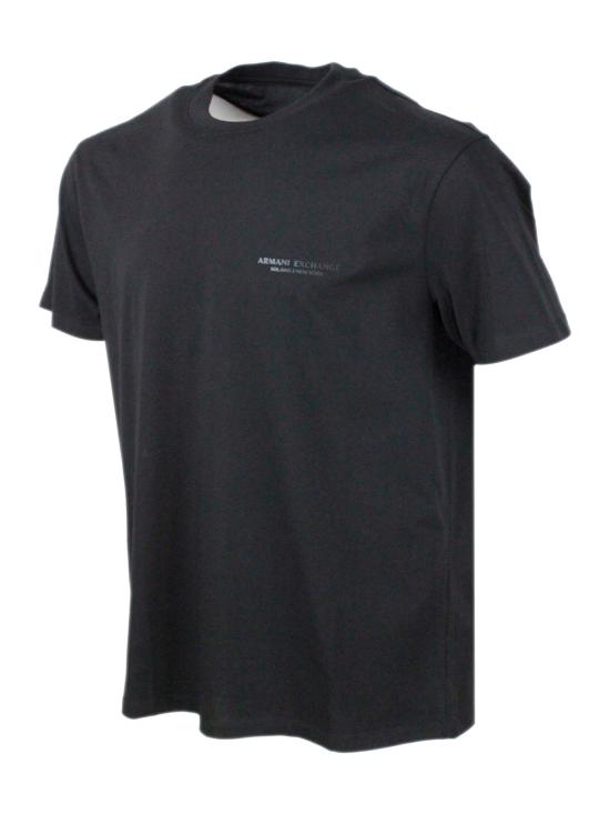 26SS 알마니 반팔 티셔츠 XM001281AF10361 UC001 Black - ARMANI