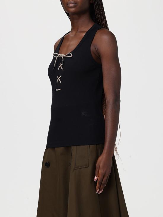 26SS 버버리 민소매 티셔츠 8120773 Black - BURBERRY