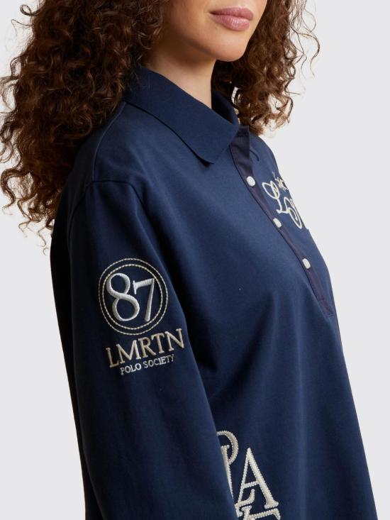 26SS 라 마티나 폴로 티셔츠 WCP601JS409 07017 Navy - LA MARTINA