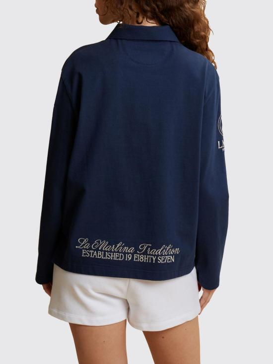 26SS 라 마티나 폴로 티셔츠 WCP601JS409 07017 Navy - LA MARTINA