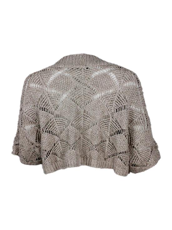 26SS 안토넬리 피렌체 스웨터 PEONIA41767Q 40704 Beige - ANTONELLI FIRENZE