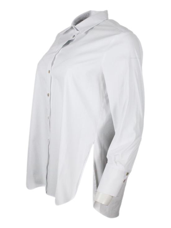 26SS 발바 셔츠 872278PZ2700 001 White - BARBA