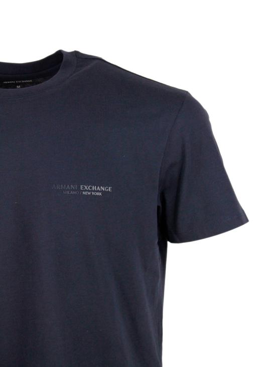 26SS 알마니 반팔 티셔츠 XM001281AF10361 UB101 Blue - ARMANI