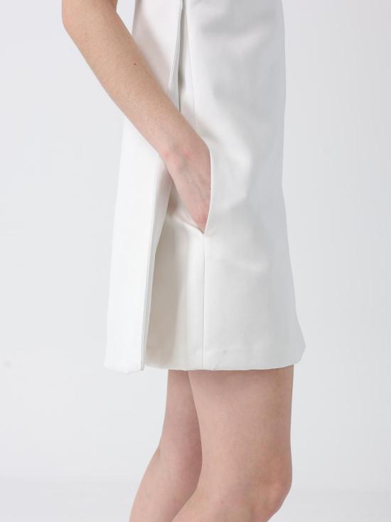 26SS 엘리자베타프랜치 롱 원피스 AB92261E2 360 White - ELISABETTA FRANCHI