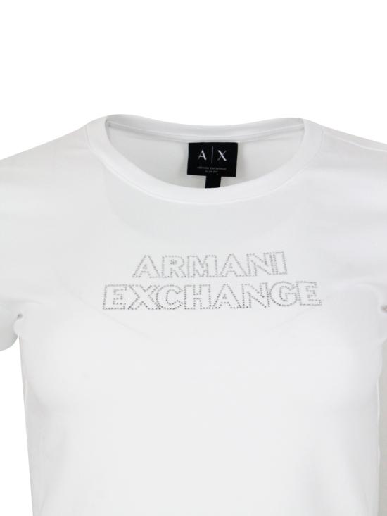 26SS 알마니 반팔 티셔츠 XW002293AF17173 U002 White - ARMANI