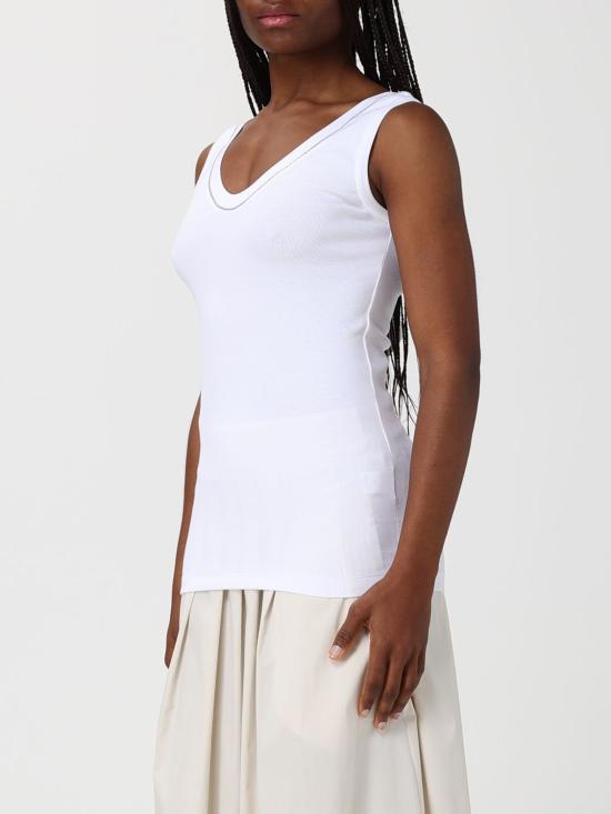 26SS 브루넬로 쿠치넬리 코튼 티셔츠 M0TC8BJ312 C159 White - BRUNELLO CUCINELLI