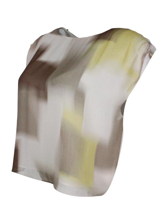 26SS 알마니 긴팔 티셔츠 ZW002302AF21554 F0160 Beige - ARMANI