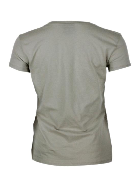 26SS 알마니 반팔 티셔츠 XW002292AF10356 U6275 Dust verde salvia - ARMANI