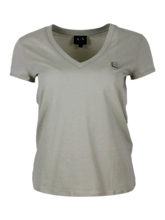 26SS 알마니 반팔 티셔츠 XW002292AF10356 U6275 Dust verde salvia