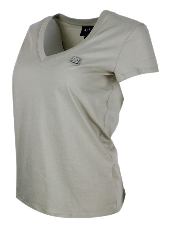 26SS 알마니 반팔 티셔츠 XW002292AF10356 U6275 Dust verde salvia - ARMANI