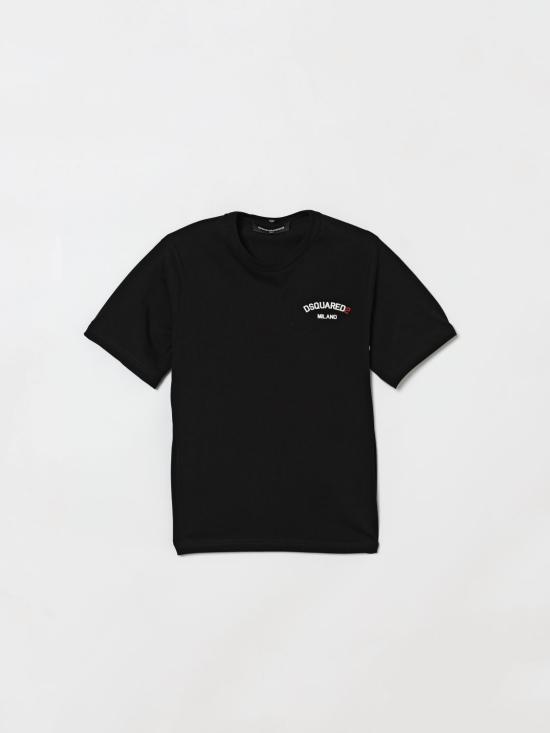 26SS [키즈] 디스퀘어드2 티셔츠 DQ3169D0AAP DQ900 Black