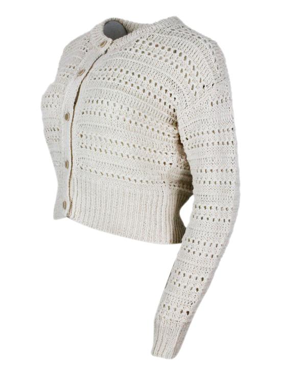 26SS 로레나안토니아찌 스웨터 P26136CM45A3127 2280 Yellow - LORENA ANTONIAZZI