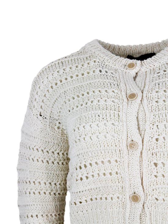 26SS 로레나안토니아찌 스웨터 P26136CM45A3127 2280 Yellow - LORENA ANTONIAZZI