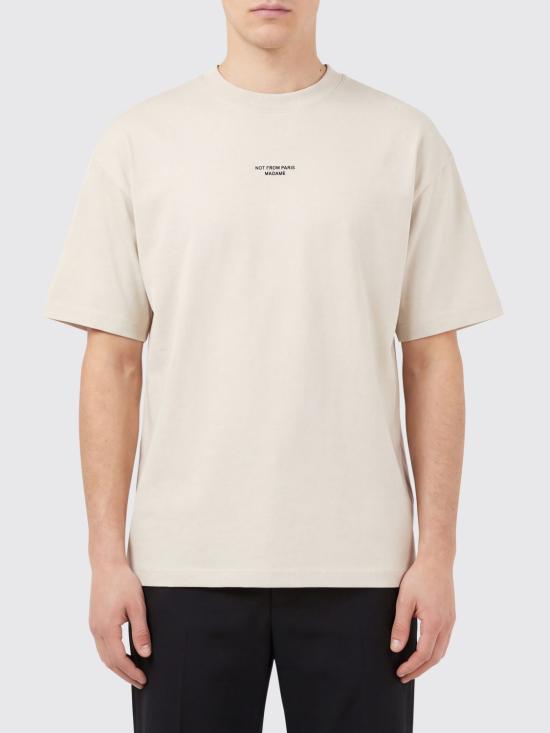 26SS 드롤드무슈 반팔 티셔츠 PERMTS202CO002 MT Beige