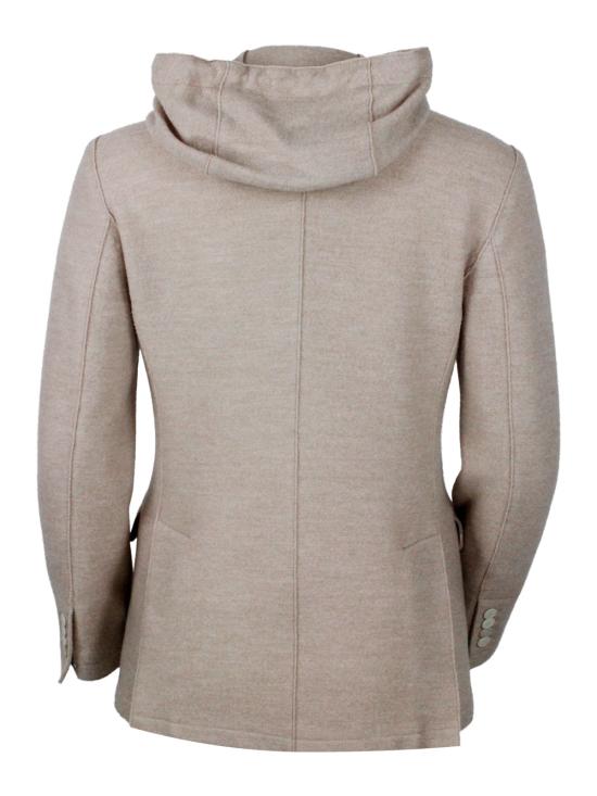 25FW 일레븐티 수트 자켓 L80GIAI09TES0J378 02 Sand - ELEVENTY