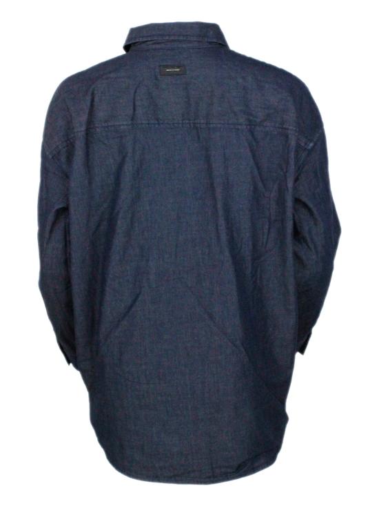 26SS 알마니 셔츠 XW002258AF21337 MB001 Denim - ARMANI