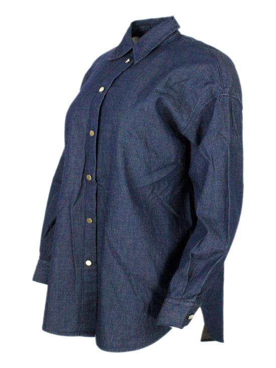 26SS 알마니 셔츠 XW002258AF21337 MB001 Denim - ARMANI