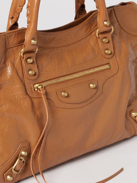 26SS 발렌시아가 르 시티 미디움 백 823058210F6 2630 Brown - BALENCIAGA