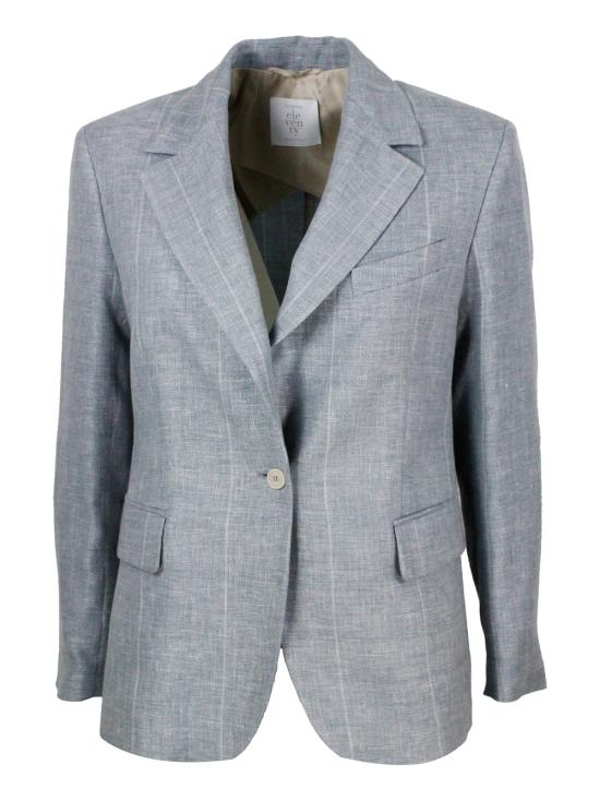 26SS 일레븐티 수트 자켓 M85GIAG02TES0M001 08 Clear Blue
