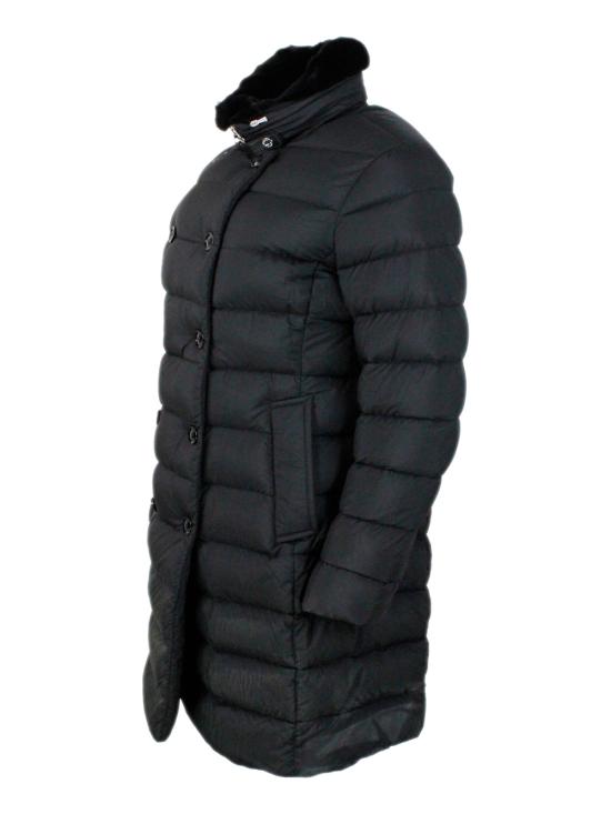 25FW 무레르 패딩 LONGAN S3 U0001 Black - MOORER