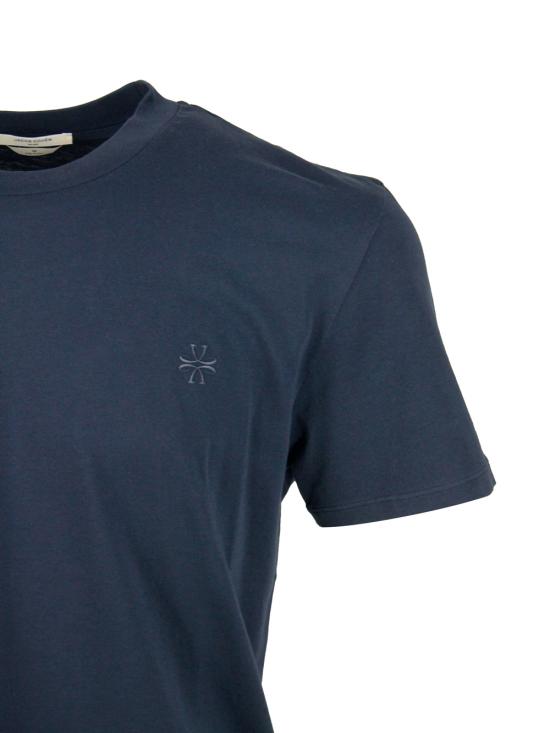 26SS 야콥코헨 반팔 티셔츠 40002001M4530 Y99 Blue - JACOB COHËN