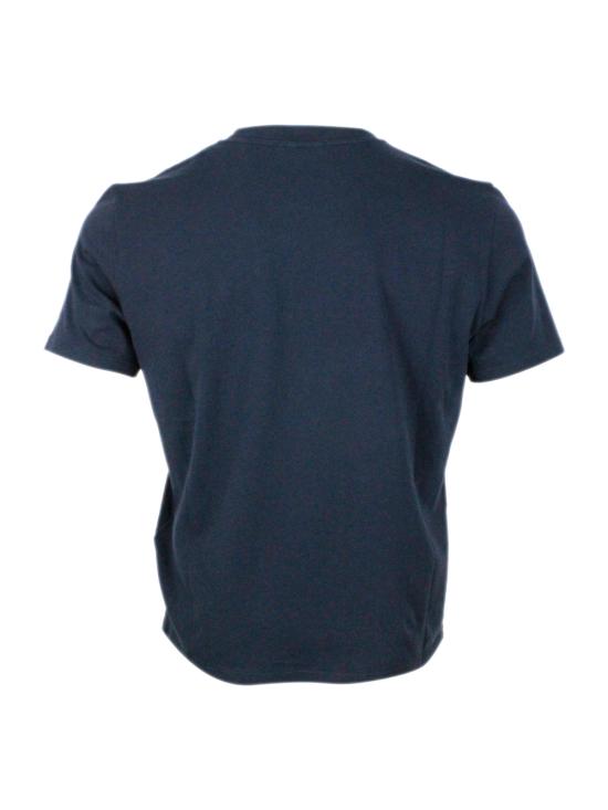 26SS 야콥코헨 반팔 티셔츠 40002001M4530 Y99 Blue - JACOB COHËN