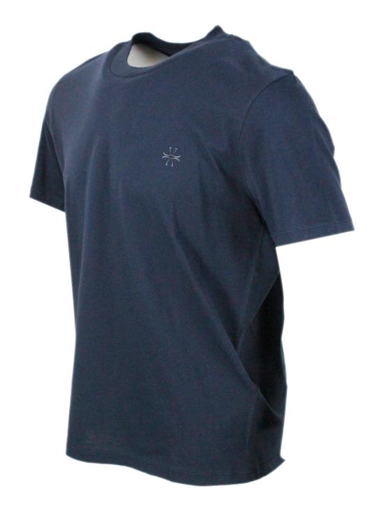 26SS 야콥코헨 반팔 티셔츠 40002001M4530 Y99 Blue - JACOB COHËN