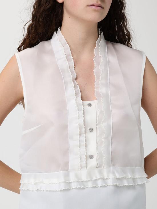 26SS 알베르타 페레티 셔츠 08051619 0003 Ivory - ALBERTA FERRETTI