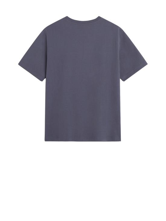 26SS 메종키츠네 드레스드 폭스 컴포트 티셔츠 QM00101KJ7025 0422 SHADOW BLUE - MAISON KITSUNE