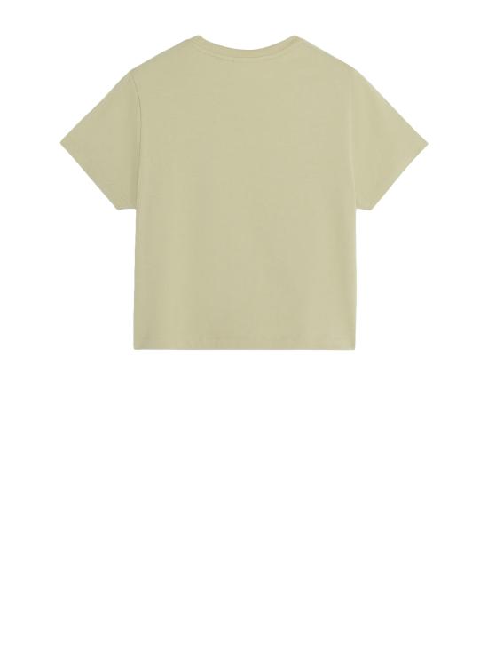 26SS 메종키츠네 드레스드 폭스 베이비 티셔츠 QW00113KJ7026 0451 DUSTY GREEN - MAISON KITSUNE