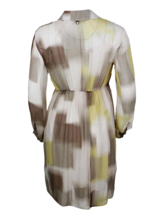 26SS 알마니 미디 원피스 XW002281AF21554 F0160 Beige - ARMANI