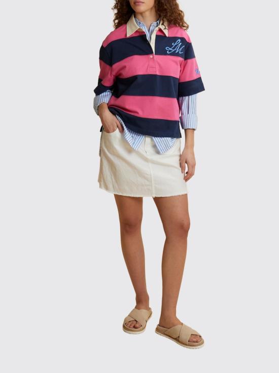 26SS 라 마티나 폴로 티셔츠 WCP002JS409 S7341 Navy - LA MARTINA